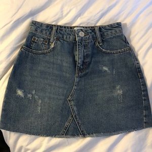 NWT UO DENIM SKIRT